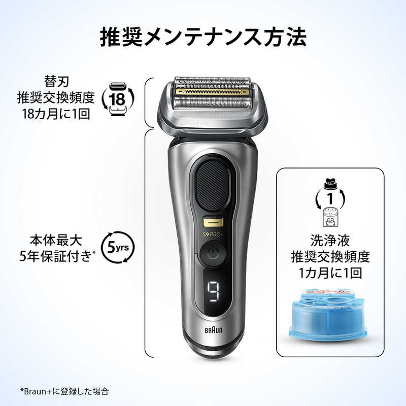 ブラウン　BRAUN ブラウン　BRAUN ブラウン シェーバー専用洗浄液 (10個入り) CCR10 CCR10