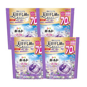 P&G (ケース販売)ボールドジェルボール4D心安らぐホワイトラベンダー&ジャスミンの香り つめかえ超メガジャンボサイズ70個×4 P&G (ケース販売)ボールドジェルボール4D心安らぐホワイトラベンダー&ジャスミンの香り つめかえ超メガジャンボサイズ70個×4