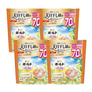 P&G (ケース販売)ボールドジェルボール4D心弾けるシトラス&ウ゛ァーベナの香り つめかえ超メガジャンボサイズ70個×4 P&G (ケース販売)ボールドジェルボール4D心弾けるシトラス&ウ゛ァーベナの香り つめかえ超メガジャンボサイズ70個×4