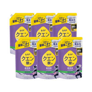 P&G (ケース販売)レノアクエン酸in 超消臭 SPORTS リフレッシュリリーの香り 詰替用超特大サイズ 1110ml×6 LNクエンリリSSLCS P&G (ケース販売)レノアクエン酸in 超消臭 SPORTS リフレッシュリリーの香り 詰替用超特大サイズ 1110ml×6 LNクエンリリSSLCS