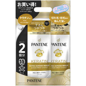 P&G パンテーンエクストラダメージリペア詰替特大サイズ2ステップ P&G パンテーンエクストラダメージリペア詰替特大サイズ2ステップ