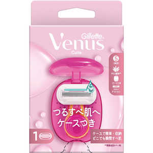 P&G ヴィーナスつるすべ肌 ケース付きホルダー 替刃1個付 P&G ヴィーナスつるすべ肌 ケース付きホルダー 替刃1個付