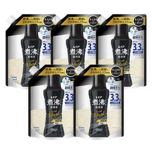 P&G (ケース販売)レノア煮沸レベル消臭抗菌ビーズMEN清潔感あふれるムスクの香りつめかえ用超特大×5個 P&G (ケース販売)レノア煮沸レベル消臭抗菌ビーズMEN清潔感あふれるムスクの香りつめかえ用超特大×5個