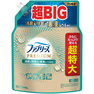 P&G ファブリーズW除菌+消臭 プレミアム 清潔なランドリーの香り 詰替用4回分1240ml FRW+ランドリカエ4 P&G ファブリーズW除菌+消臭 プレミアム 清潔なランドリーの香り 詰替用4回分1240ml FRW+ランドリカエ4