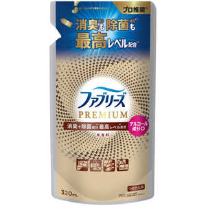 P＆G ファブリーズ W除菌＋消臭 プレミアム 無香料 つめかえ 320ml 