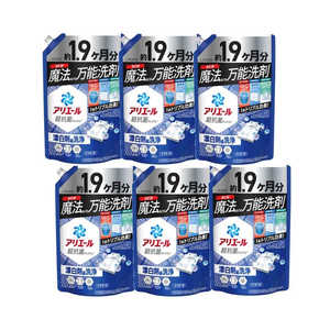 P&G (ケース販売)アリエールジェル つめかえ ウルトラジャンボサイズ 1400g×6 P&G (ケース販売)アリエールジェル つめかえ ウルトラジャンボサイズ 1400g×6