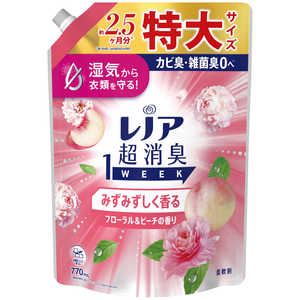 P&G レノア 超消臭 1week みずみずしく香るフローラル&ピーチの香り 詰替 特大 770ml P&G レノア 超消臭 1week みずみずしく香るフローラル&ピーチの香り 詰替 特大 770ml
