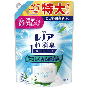P&G レノア 超消臭 1week やさしく香る超消臭 フレッシュソープの香り 詰替 特大 770ml P&G レノア 超消臭 1week やさしく香る超消臭 フレッシュソープの香り 詰替 特大 770ml
