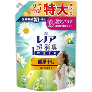 P&G レノア 超消臭 1week 部屋干しおひさまの香り 詰替 特大 770ml P&G レノア 超消臭 1week 部屋干しおひさまの香り 詰替 特大 770ml