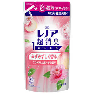 P&G レノア超消臭1weekみずみずしく香るフローラル&ピーチの香り詰替340ml P&G レノア超消臭1weekみずみずしく香るフローラル&ピーチの香り詰替340ml