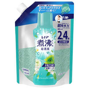P&G レノア 煮沸レベル消臭抗菌ビーズ 太陽とフレッシュグリーンの香り 詰替用 特大 1040ml レノアBグリンカエSL P&G レノア 煮沸レベル消臭抗菌ビーズ 太陽とフレッシュグリーンの香り 詰替用 特大 1040ml レノアBグリンカエSL