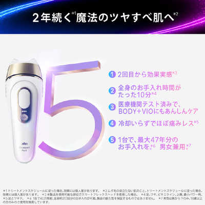 ブラウン BRAUN 光美容器 シルクエキスパート Pro5 ［フラッシュ式
