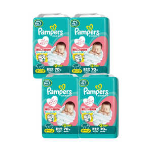 P&G (ケース販売)Pampers(パンパース)さらさらケア テープ スーパ-ジャンボ 新生児(5kgまで)70枚×4個 PMサラテプSJNBCS P&G (ケース販売)Pampers(パンパース)さらさらケア テープ スーパ-ジャンボ 新生児(5kgまで)70枚×4個 PMサラテプSJNBCS