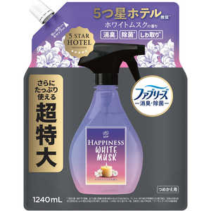 P＆G レノア ハピネスミスト ホワイトムスクの香り 詰め替え 4回分 1240mL 