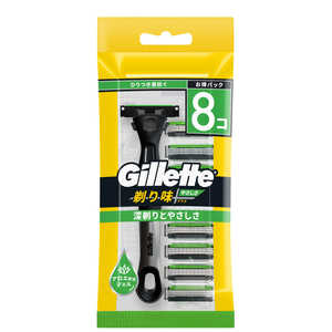 P＆G ジレット 剃り味＋やさしさ7Bホルダー付 替刃8個付 ジレツトヤサシサ7Bホルタ