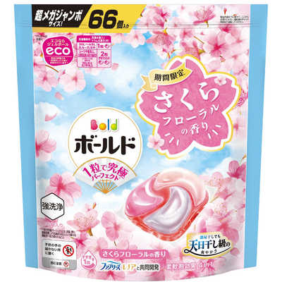 P＆G ボールド ジェルボール4D スプリング さくらフローラルの香り