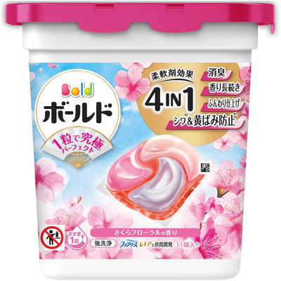 P＆G ボールド ジェルボール4D スプリング さくらフローラルの香り