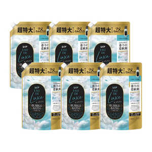 P＆G (ケース販売)レノアオードリュクス バブルバスの香り 詰替用超特大サイズ 1050ml×6 
