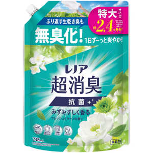 P＆G レノア 超消臭 みずみずしく香るフレッシュグリーンの香り 詰め替え用 特大サイズ 745mL レノアFグリンSL