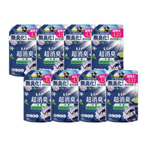 P＆G (ケース販売)レノア 超消臭 SPORTS フレッシュシトラスの香り 詰替用超特大サイズ 1335mL×8 レノアFシトラスSSLCS