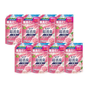 P＆G (ケース販売)レノア 超消臭 みずみずしく香るフローラルブーケの香り 詰替用超特大サイズ 1335mL×8 レノアフロラルSSLCS