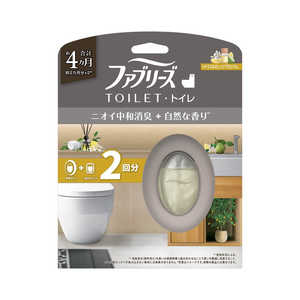 P＆G ファブリーズトイレ用消臭剤 プレミアムシリーズ消臭＋自然な香り シトラス＆オレンジブロッサム 本体＋つめかえ1個パック FRトイレPSシトラスX2