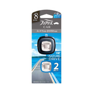 P＆G ファブリーズ イージークリップドライブシリーズ オーシャンサボン 2個パック FRクリツプサボンX2