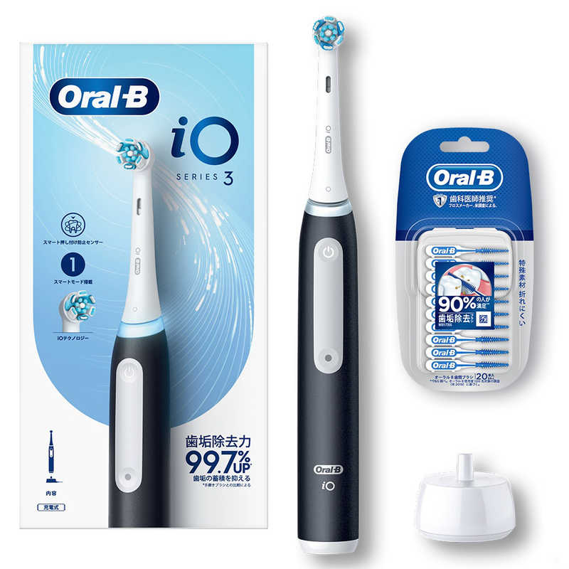 ブラウン Oral-B iO3シリーズ IOG31A60BK-IDPI