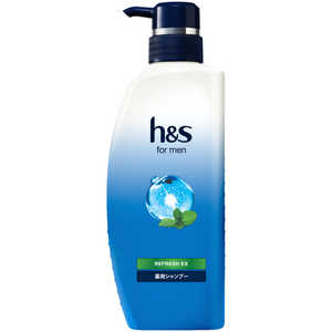 P＆G h＆s for men リフレッシュEX シャンプー ポンプ 350g HSMENリフレツシユSPP