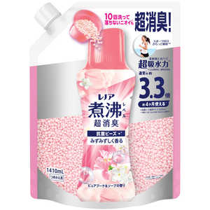 P＆G レノア煮沸レベル消臭抗菌ビーズピュアブーケ＆ソープの香り 詰替用超特大 1410ml 