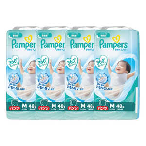 P＆G (ケース販売)Pampers(パンパース) 超吸収エアリー M(5-12kg)48枚×4パック 