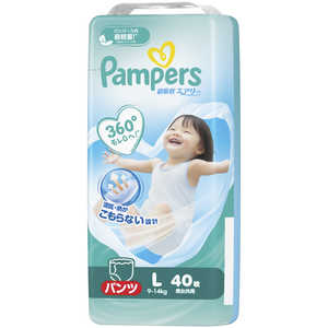 P＆G Pampers(パンパース) 超吸収エアリー L(9-14kg)40枚 