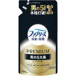 P＆G ファブリーズ 消臭＋除菌プレミアムメン クールアクアの香り 詰替 320mL FRPメンアクアカエ