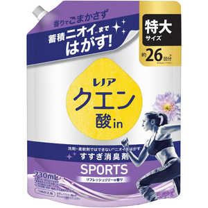 P＆G レノア クエン酸in超消臭SPORTS リフレッシュリリーの香り 詰替用特大サイズ 730mL LNクエンスポツリリSL