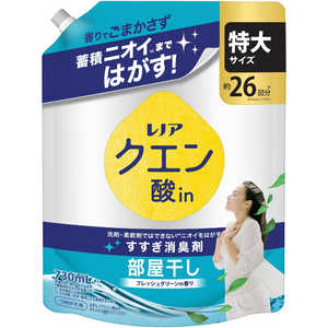 P＆G レノア クエン酸in超消臭部屋干し フレッシュグリーンの香り 詰替用特大サイズ 730mL LNクエンヘヤグリンSL