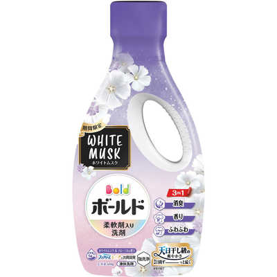 P＆G ボールドジェル ホワイトムスクの香り 本体 610g BDGWHムスク の