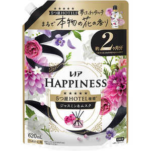 P＆G レノアハピネス 夢ふわタッチ ジャスミン＆ムスクの香り 詰替用特大サイズ 620mL LNHPジヤスミンカエSL