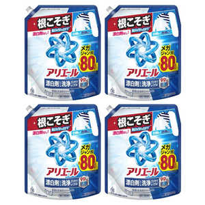 P＆G (ケース販売)アリエールジェル 詰替 メガサイズ 1950g×4 