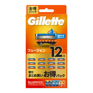 P＆G フュージョン マニュアル 替刃12個入 フユジヨンMカエハ12B