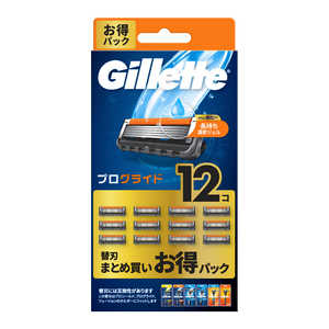 P＆G プログライド マニュアル 替刃12個入 PグライドMカエ12B