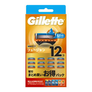 P＆G フュージョン パワー 替刃12個入 フユジヨンPカエ12B