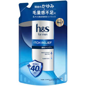 P＆G h＆s for men イッチリリーフ シャンプー つめかえ 300g［医薬部外品］ 