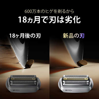 ブラウン BRAUN シリーズ9Pro＋専用替刃 (F/C96M×2個パック) ［網刃＋