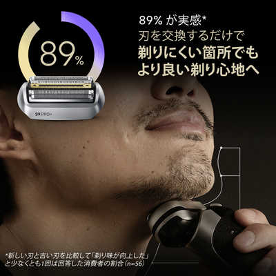ブラウン BRAUN シリーズ9Pro＋専用替刃 (F/C96M×2個パック) ［網刃＋