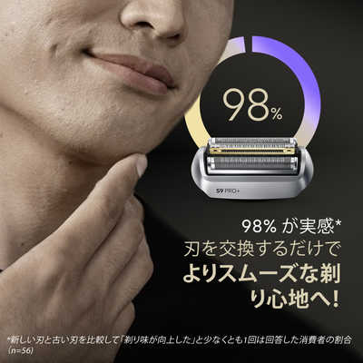 ブラウン BRAUN シリーズ9Pro＋専用替刃 (F/C96M×2個パック) ［網刃＋