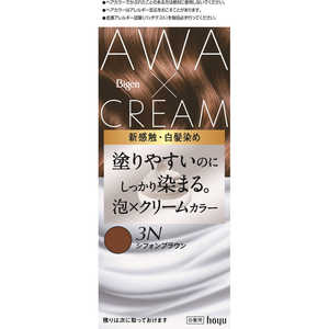 ホーユー ビゲン 泡クリームカラー 3N シフォンブラウン ホーユー ビゲン 泡クリームカラー 3N シフォンブラウン