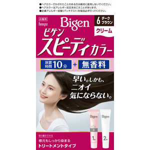 ホーユー ｢Bigen(ビゲン)｣スピーディカラークリーム 6(ダークブラウン) 