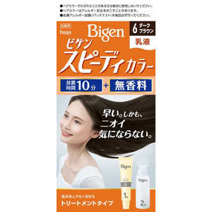 ホーユー ｢Bigen(ビゲン)｣スピーディカラー乳液 6(ダークブラウン) 