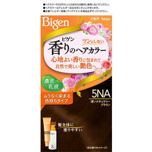 ホーユー 【Bigen】香りのヘアカラー 乳液 5NA 深いナチュラリーブラウン 