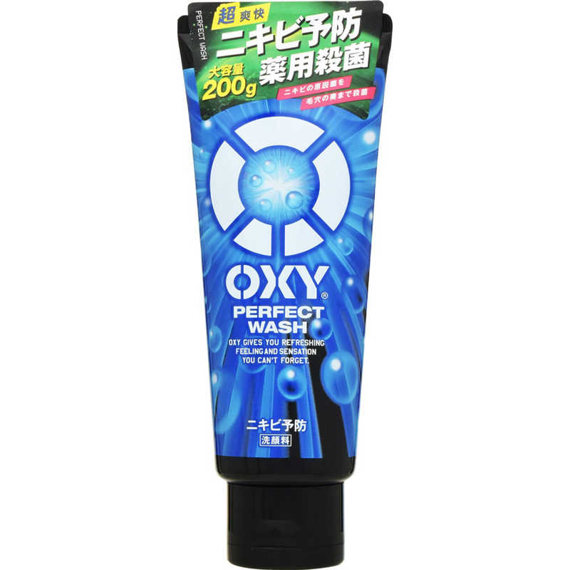 ロート製薬 ロート製薬 OXY(オキシー)パーフェクトウォッシュ 大容量(200g)〔洗顔料〕  